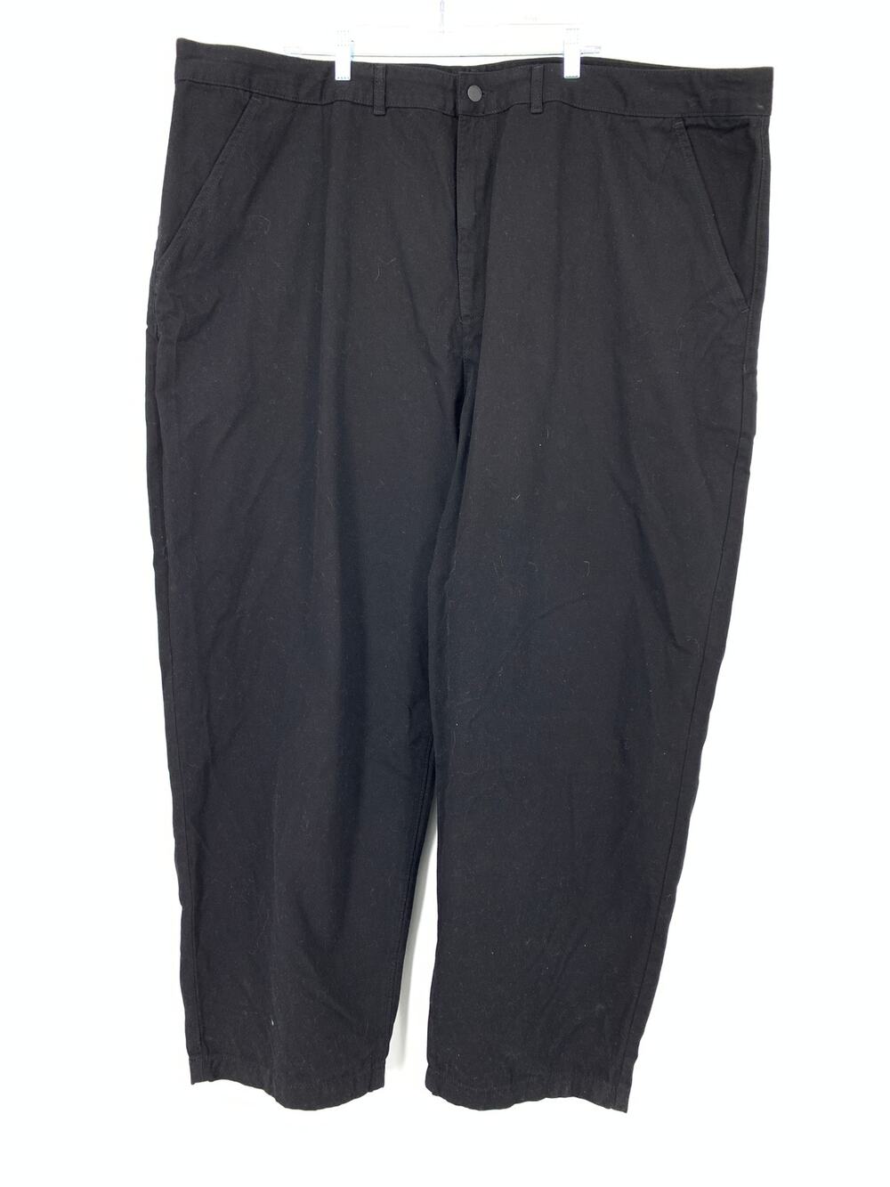 Dr Denim Bella Mom Pants Plus Womens Sz 24 Black Tapered Leg Chino NEW
